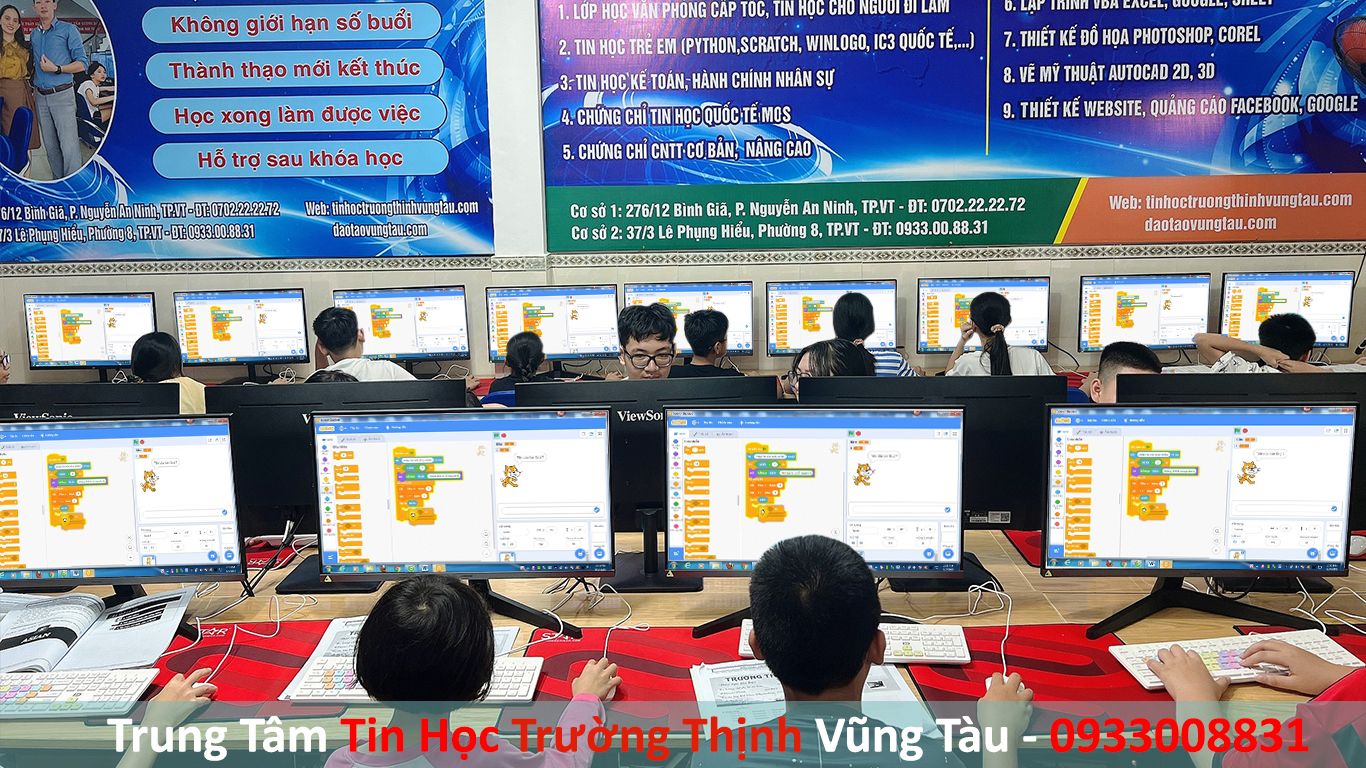 Học tin học lập trình ở vũng tàu