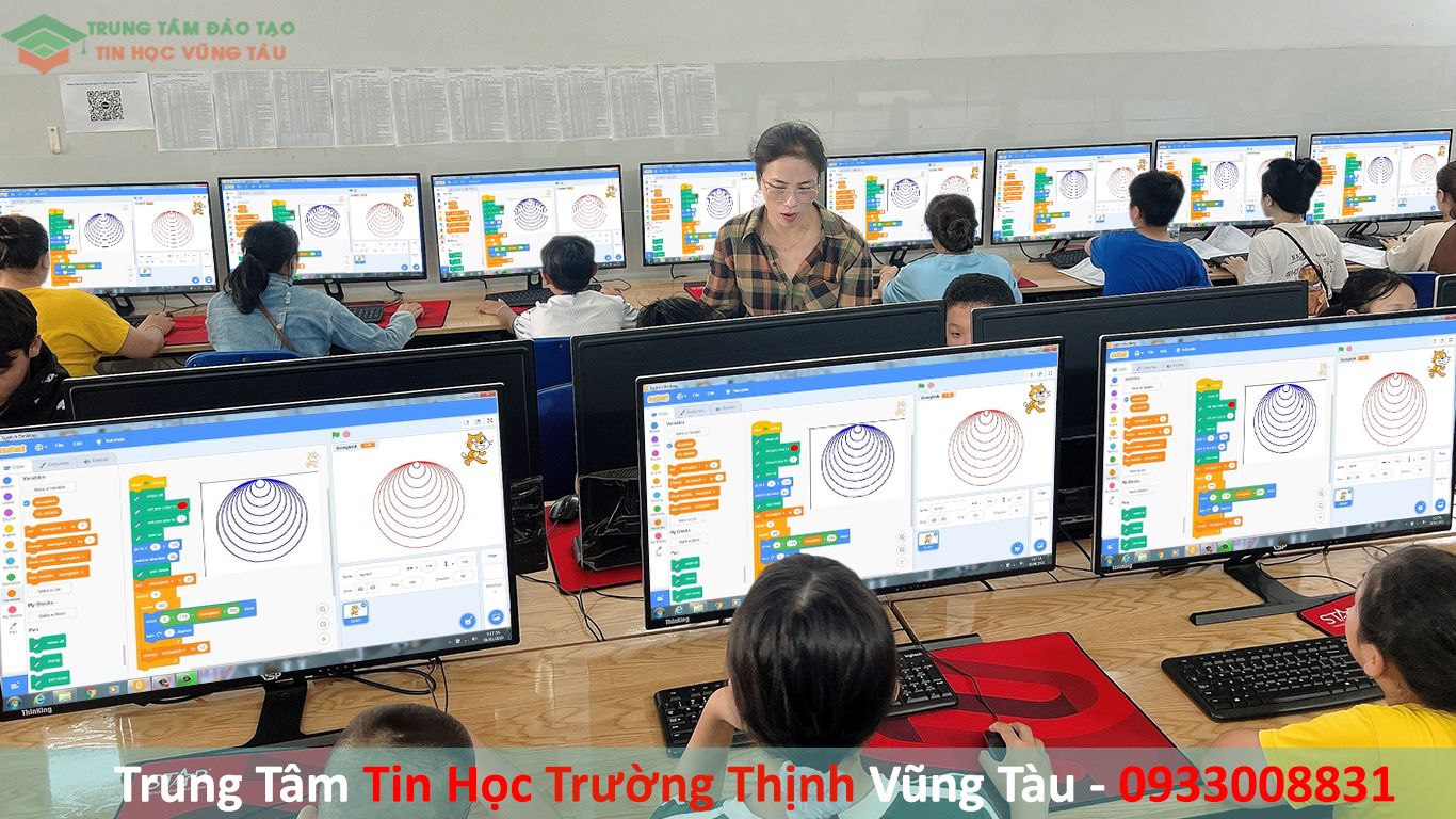 khóa học lập trình scratch tại vũng tàu