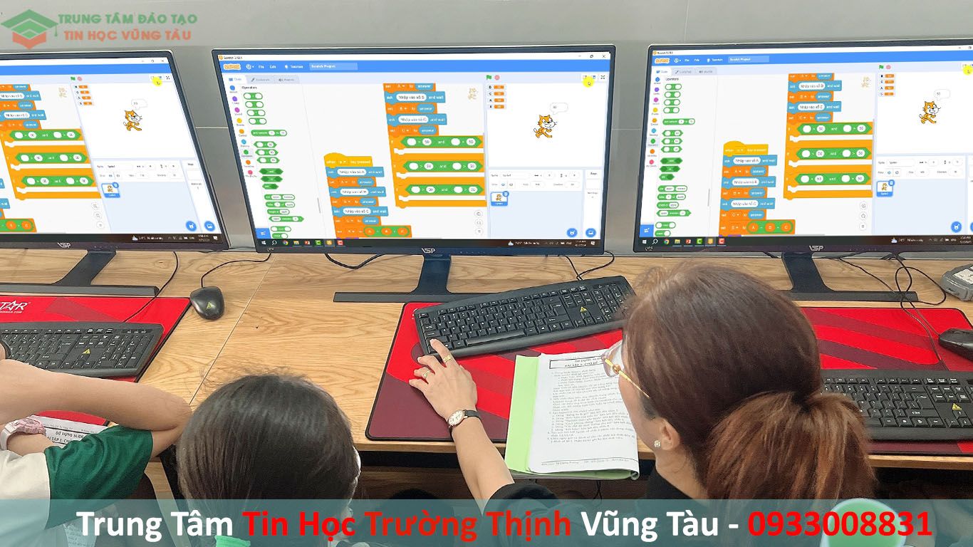 lớp học tin học cho trẻ em ở vũng tàu